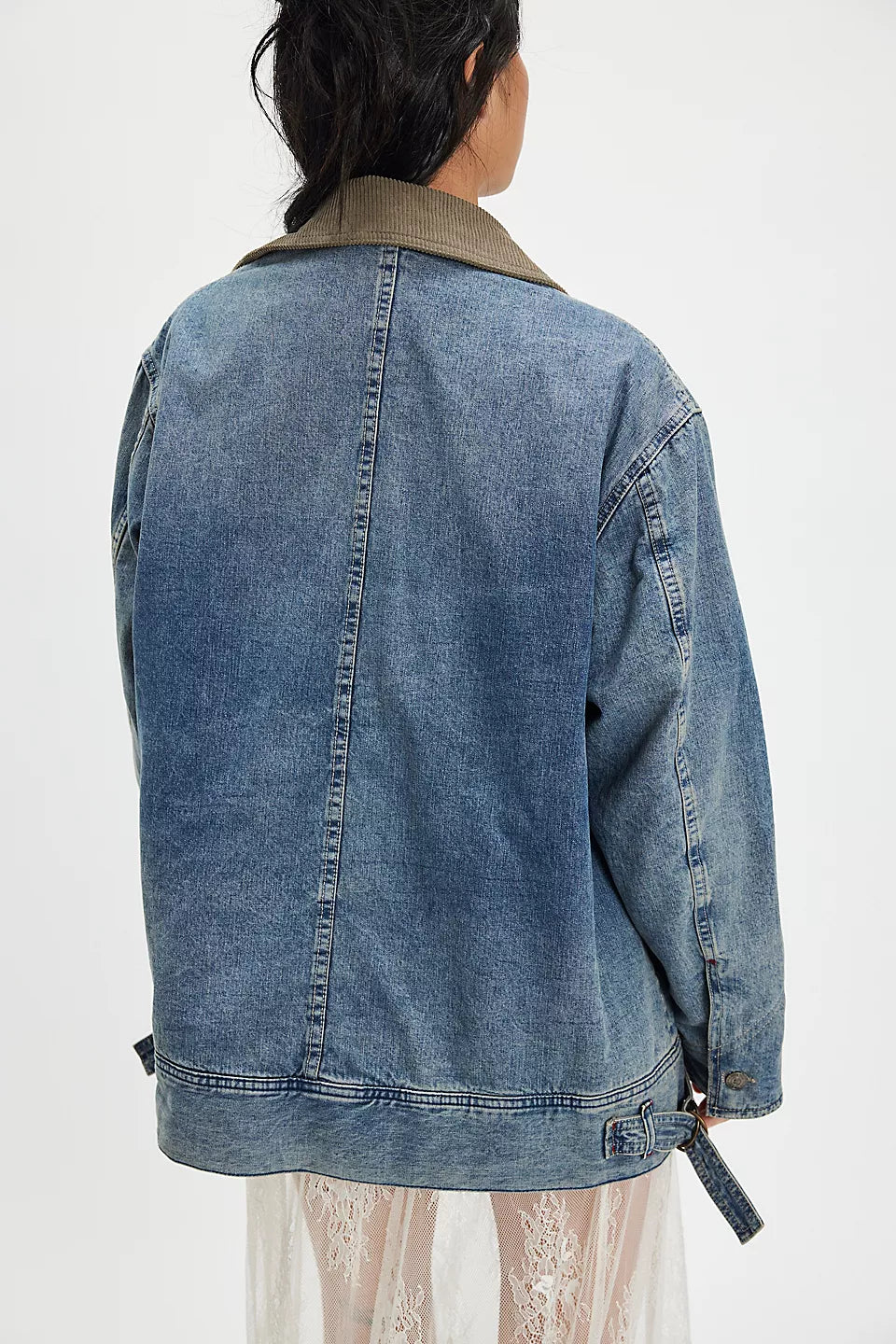 Sweet Talk Denim Barn Coat - Century Wash