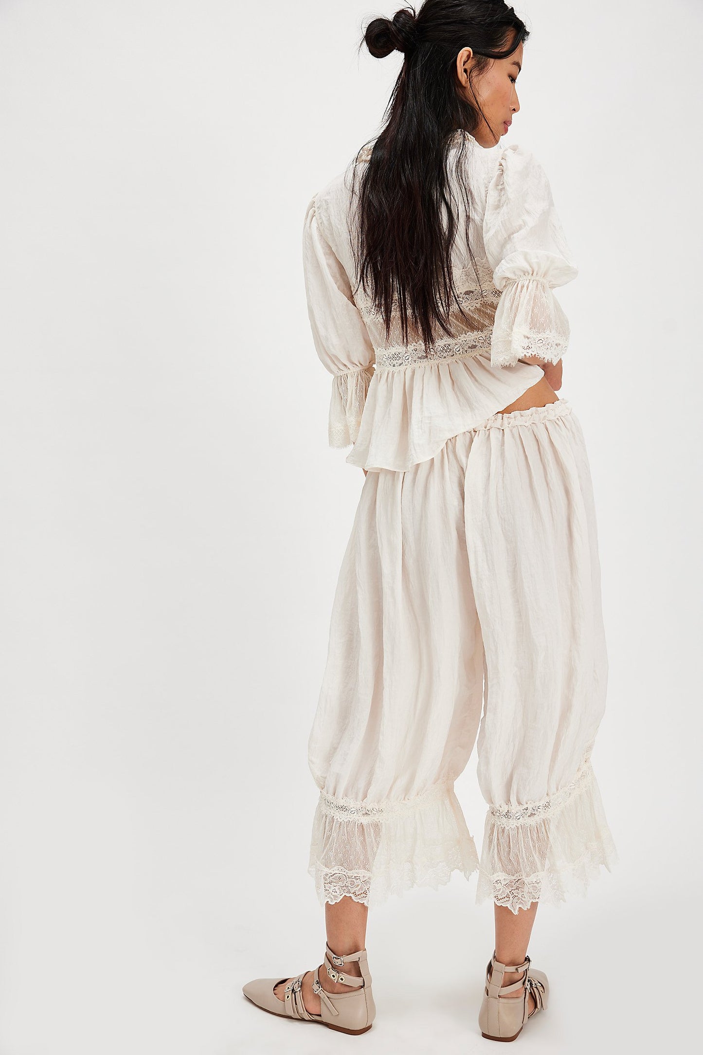 Forever Young Pant - White Alyssum