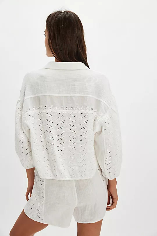 Full Bloom Boxers - Ivory