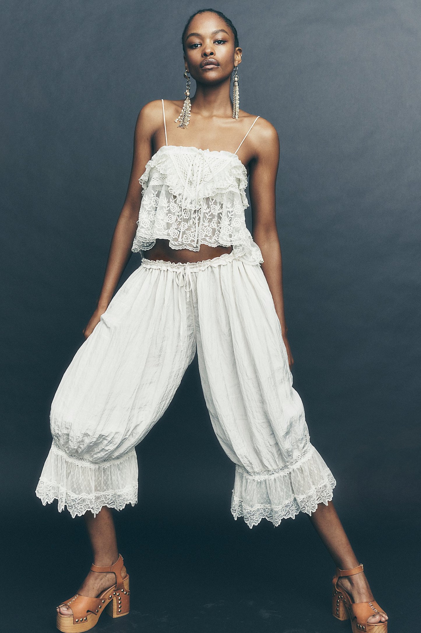 Forever Young Pant - White Alyssum