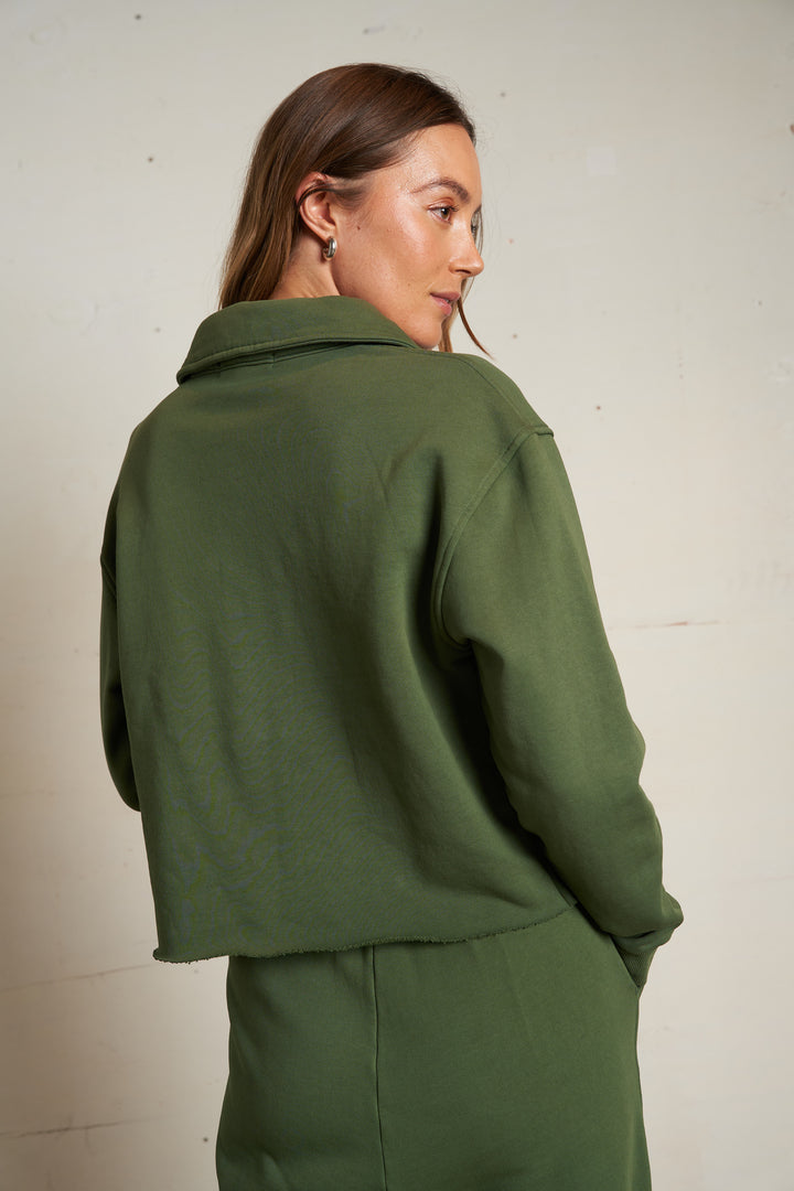 Vinny Sweatshirt - Fern Green