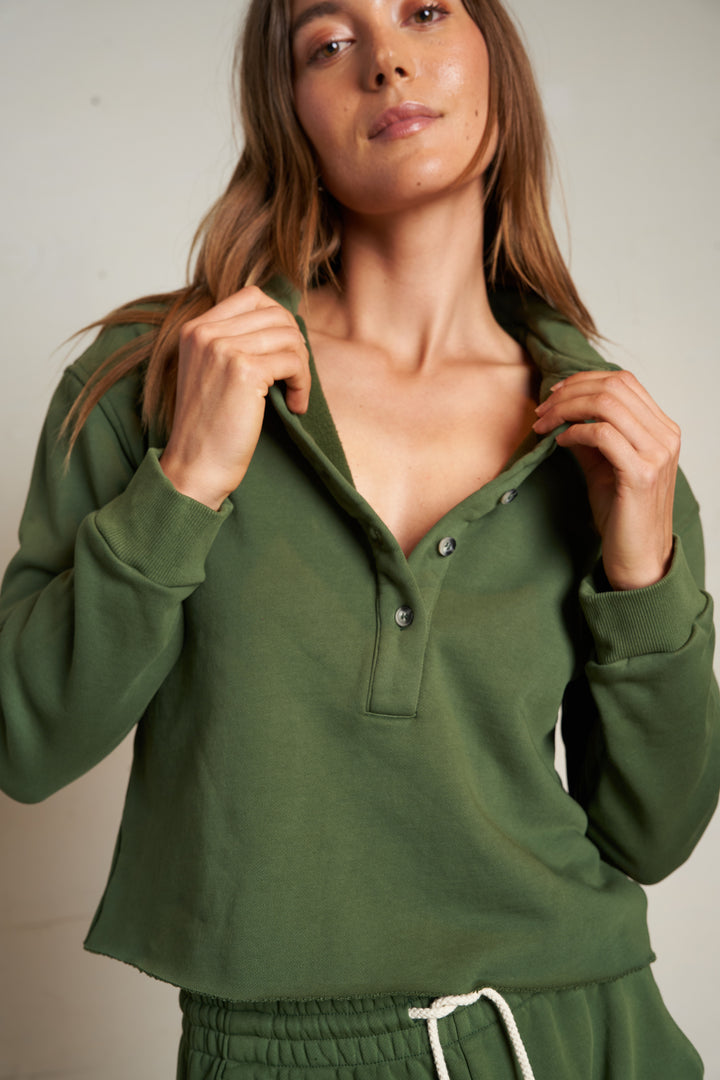 Vinny Sweatshirt - Fern Green