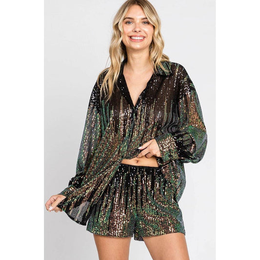 Dawn Sequin Shorts