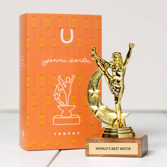 "WORLD'S BEST BESTIE" trophy