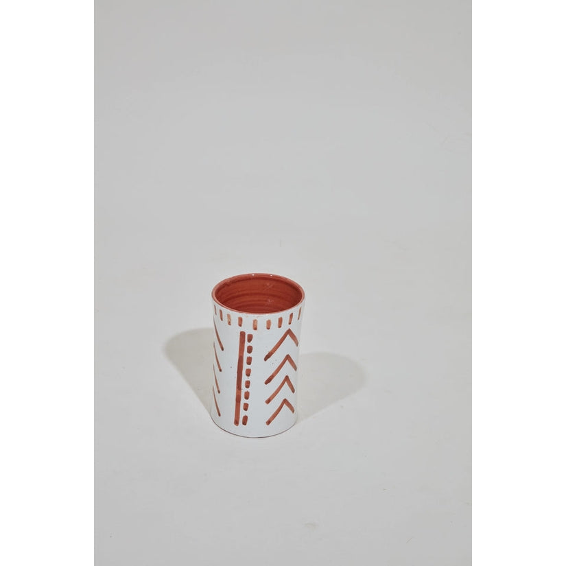 Moroccan Ceramic - Hand-Painted Kitchen Utensil Holder