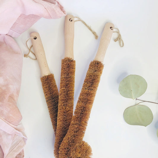 Coconut Bottle Cleaning Brush